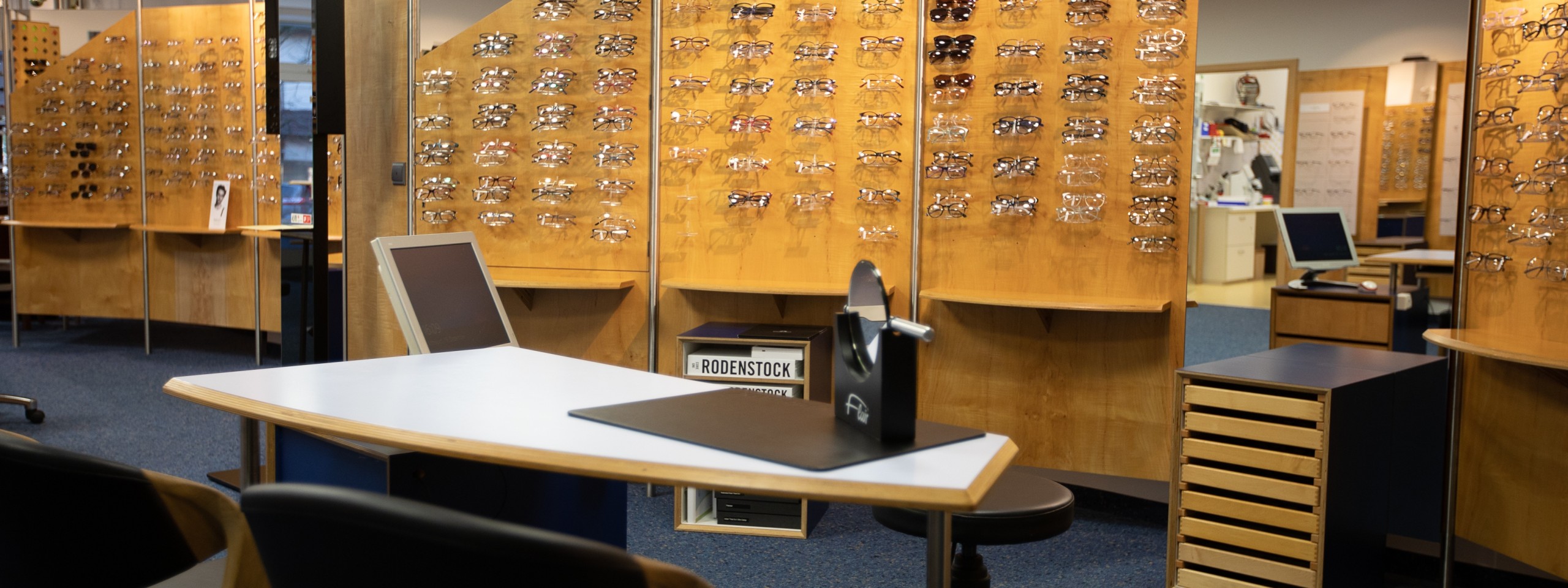 Ladengeschäft Optik Hoffmann in Kressbronn.