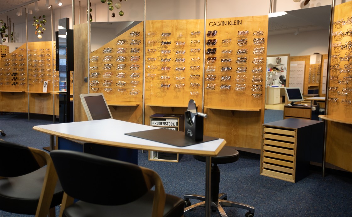 Ladengeschäft Optik Hoffmann in Kressbronn.